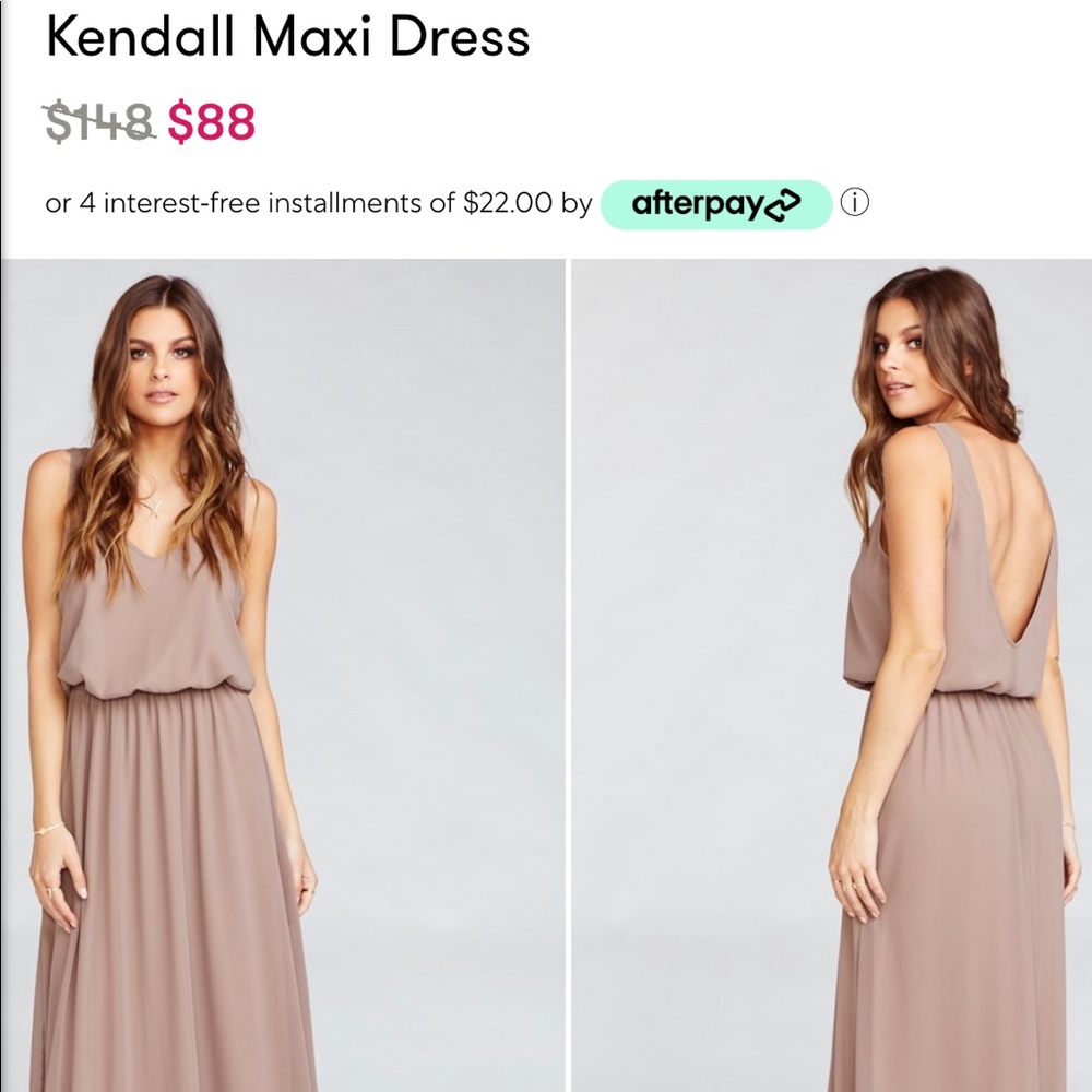 Show Me Your Mumu Kendall Dune Maxi Dress